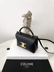 Celine Teen Nino Bag In Black 20.5×13×8cm - 4