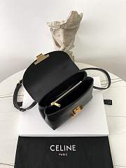 Celine Teen Nino Bag In Black 20.5×13×8cm - 3