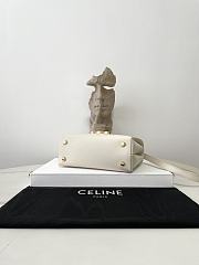 Celine Teen Nino Bag In White 20.5×13×8cm - 2