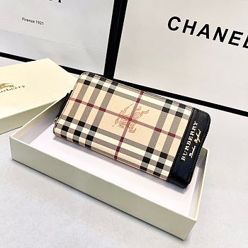 Burberry Wallet Black 20x10cm