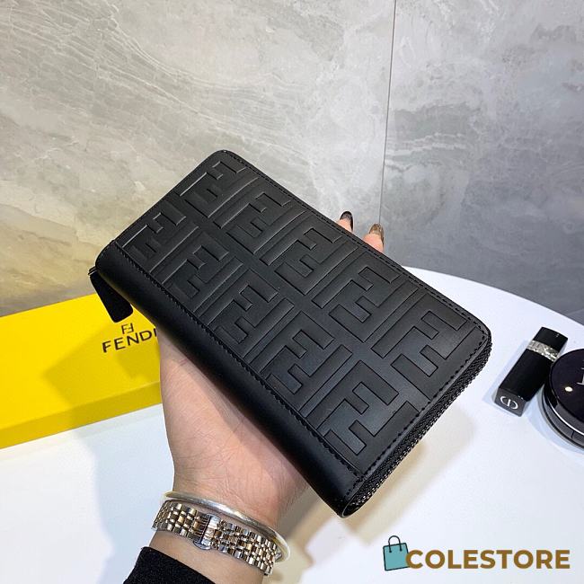 Fendi Wallet Black 21x11cm - 1