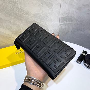 Fendi Wallet Black 21x11cm