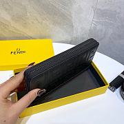 Fendi Wallet Black 21x11cm - 6