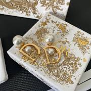 Dior Letter Size Bead Earrings - 5