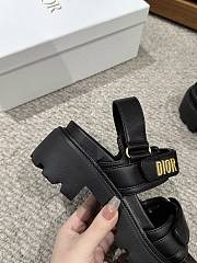 Dior Dioract Sandals in Black - 3