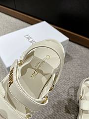 Dior Dioract Sandals in White - 4