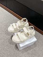 Dior Dioract Sandals in White - 3