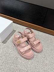 Dior Dioract Sandals in Nude Pink - 1