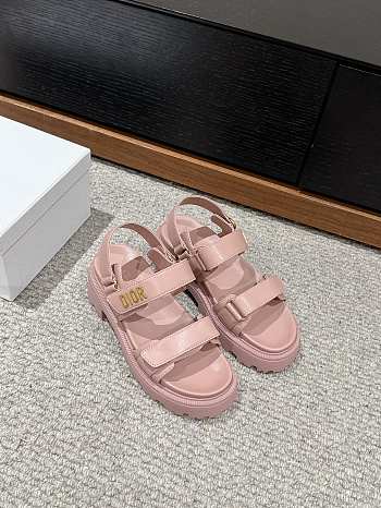 Dior Dioract Sandals in Nude Pink