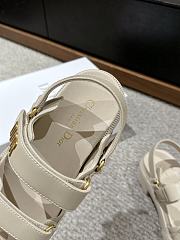 Dior Dioract Sandals in Beige - 6