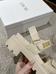 Dior Dioract Sandals in Beige - 4