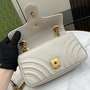 Colestore Gucci GG Marmont Bag Light Grey 22x13x6cm - 6
