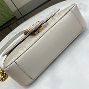 Colestore Gucci GG Marmont Bag Light Grey 22x13x6cm - 4