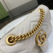 Colestore Gucci GG Marmont Bag Light Grey 22x13x6cm - 3