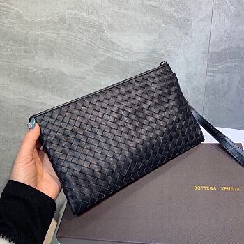 Bottega Veneta Pouch Black 26x16cm