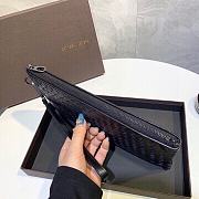 Bottega Veneta Pouch Black 26x16cm - 5