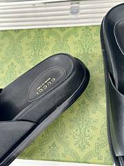 Gucci Marina Chain Slide Sandals in Black - 4