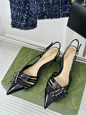 Gucci Women’s Slingback Pump in Black