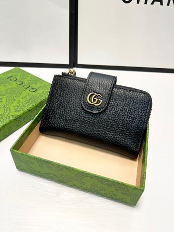 Gucci Diana Wallet Black 11x9cm