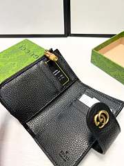 Gucci Diana Wallet Black 11x9cm - 6