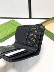 Gucci Diana Wallet Black 11x9cm - 4