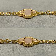 Van Cleef & Arpels Alhambra Bracelet Light Pink 5 Motifs - 6