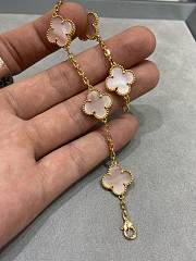 Van Cleef & Arpels Alhambra Bracelet Light Pink 5 Motifs - 5