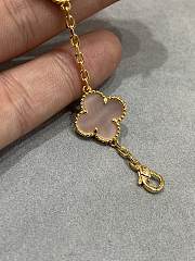 Van Cleef & Arpels Alhambra Bracelet Light Pink 5 Motifs - 4