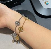 Van Cleef & Arpels Laser Four-leaf Clover in Gold/Silver - 2