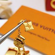  Louis Vuitton Pink Old Flower Bracelet Gold - 6