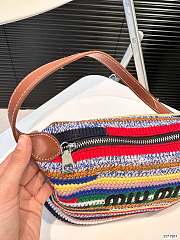 Miu Miu braided Underarm Bag Multicolor 26x13cm - 6
