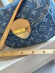 Colestore Louis Vuitton Sunset Handbag Blue Denim M46829 27x18x3cm - 3