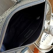 Louis Vuitton Denim Keepall Bag 24x15cm - 5