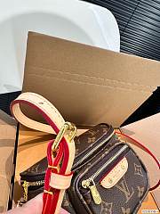 Louis Vuitton Mini Bumbag Monogram Macassar Canvas 17x15cm  - 4