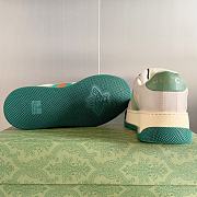 Gucci Screener Sneaker Beige Green - 4