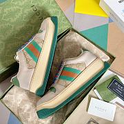 Gucci Screener Sneaker Beige Green - 3