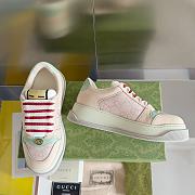 Gucci Screener Sneaker Beige Red - 6