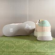 Gucci Screener Sneaker Beige Red - 5