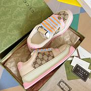 Gucci Screener Sneaker Beige Pink - 6