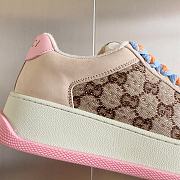 Gucci Screener Sneaker Beige Pink - 3