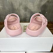 Dior 24SS Summer Beach Slippers Pink - 6
