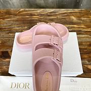 Dior 24SS Summer Beach Slippers Pink - 5