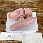 Dior 24SS Summer Beach Slippers Pink - 3