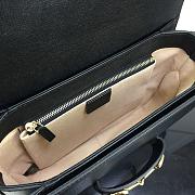 Gucci Horsebit 1955 Shoulder Bag Black 25x18cm - 3