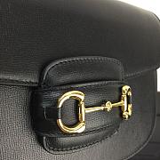 Gucci Horsebit 1955 Shoulder Bag Black 25x18cm - 2
