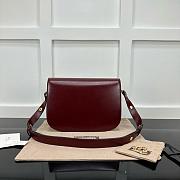 Gucci Horsebit 1955 Shoulder Bag Burgundy 25x18cm - 5