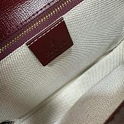 Gucci Horsebit 1955 Shoulder Bag Burgundy 25x18cm - 3
