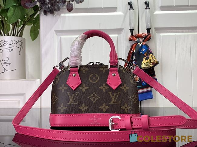 LV Nano Alma Pink M82717 Size 18x12x8cm - 1