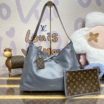 Louis Vuitton CarryAll Dark Bag Grey M12583 39x30x15cm
