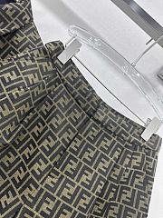 Fendi 24 Jacquard Vest Shorts Set - 6